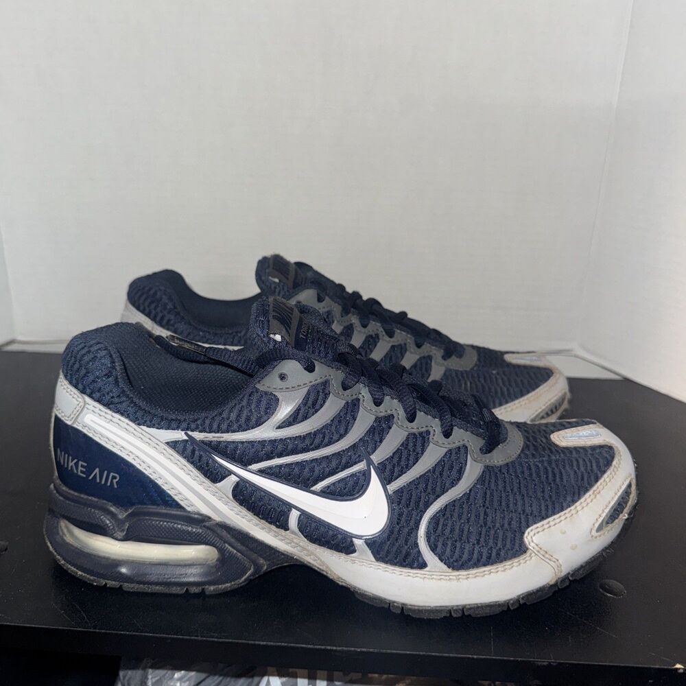 Nike Air Max Torch 4 Mens Size 8.5 Blue White Running Shoes Athletic Sneakers